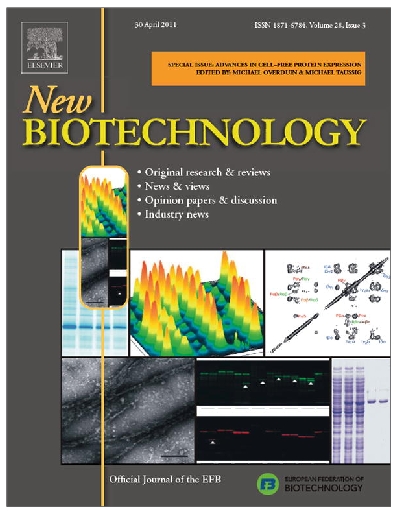 Cover of New Biotechnol. 28 (2011)
